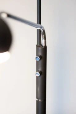 Halo Design No. 716067 Stehleuchte Vegas Kombi Schwarz Chrom 180cm