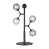 Halo Design No. 740109 Tischleuchte ATOM by E. Patton Smoke H52cm