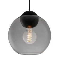 Halo Design 743162 Pendelleuchte Bubbles E27 smoke 24cm
