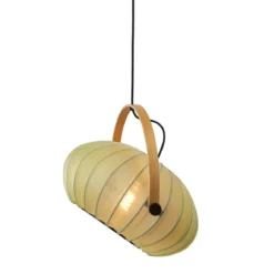Halo Design 746361 Pendelleuchte DC Textile 40cm Waldgrün E27