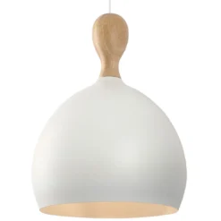 Halo Design 742943 Pendelleuchte Dueodde Metall E27 weiß 39cm