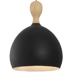 Halo Design 742905 Pendelleuchte Dueodde Metall E27 schwarz 39cm