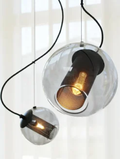 Halo Design 744008 Pendelleuchte Forty-five 35cm smoke