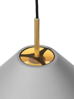 Halo Design 744664 Pendelleuchte Hygge 24cm hellgrau G9