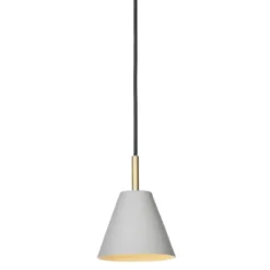 Halo Design 744626 Pendelleuchte Hygge 12cm hellgrau GU10