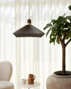 Halo Design 744299 Pendelleuchte Paris 56cm dunkelbraun