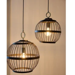 Halo Design 746729 Pendelleuchte Stockholm Nordic Edition 30cm Schwarz