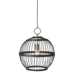 Halo Design 746750 Pendelleuchte Stockholm Nordic Edition 40cm Schwarz
