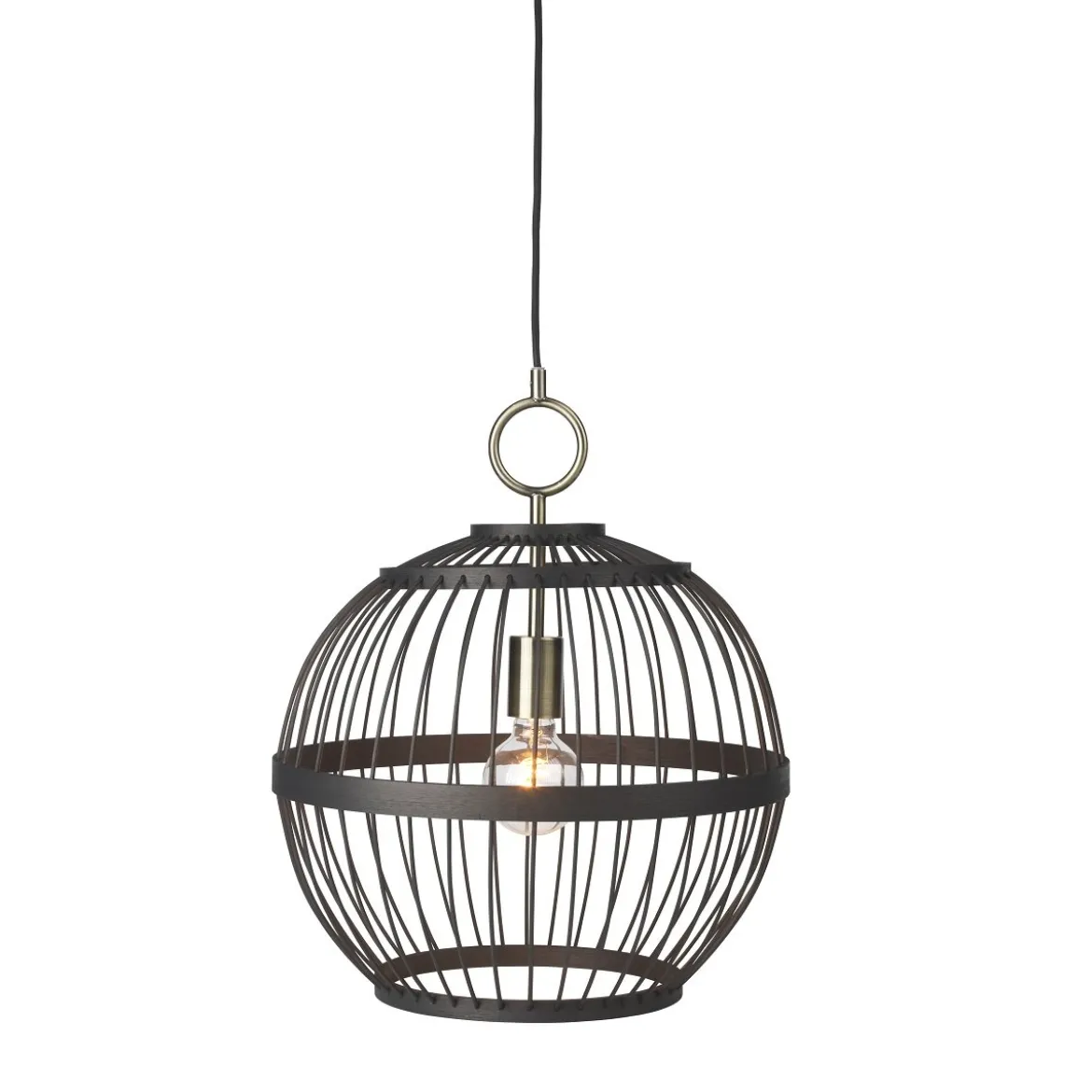 Halo Design 746750 Pendelleuchte Stockholm Nordic Edition 40cm Schwarz