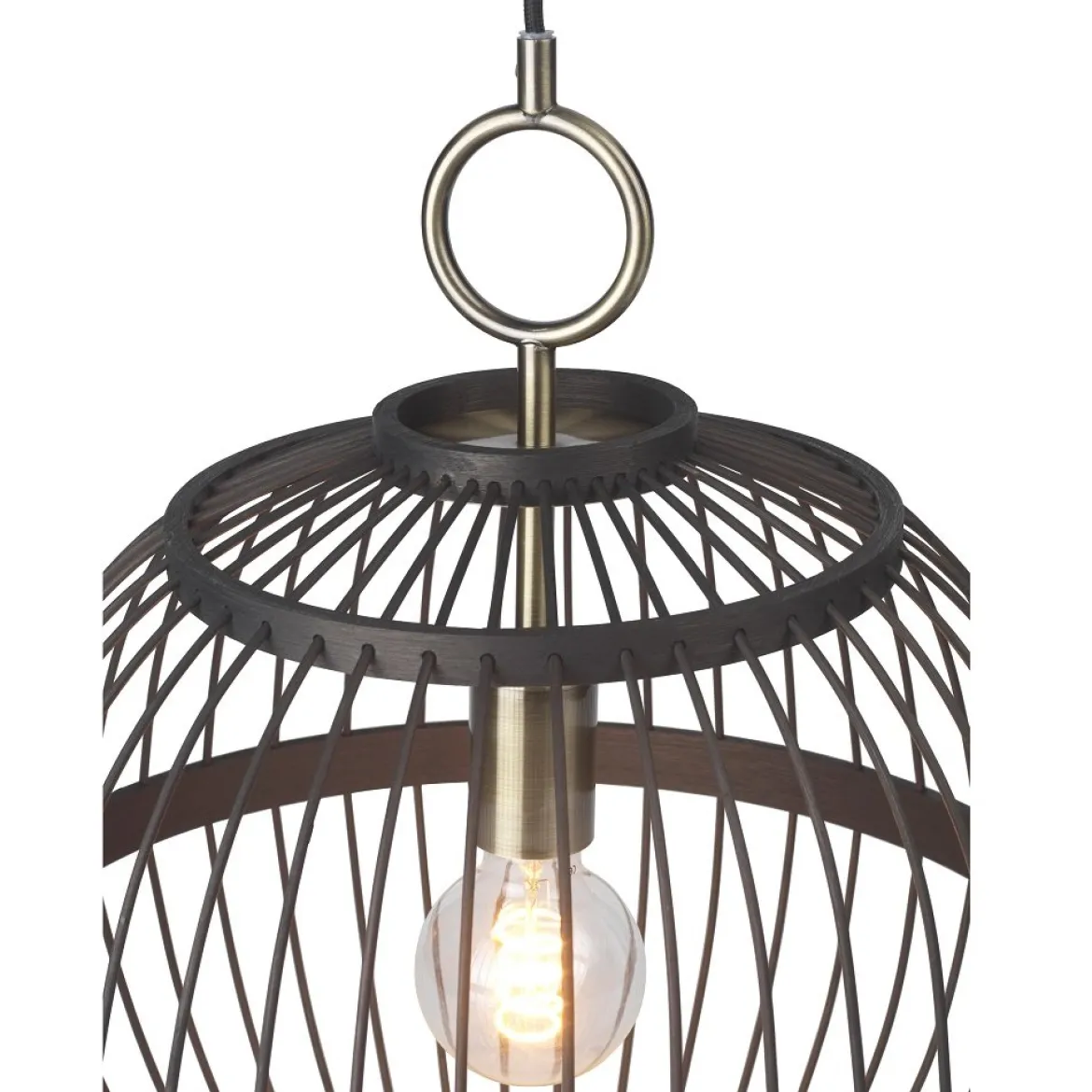Halo Design 746750 Pendelleuchte Stockholm Nordic Edition 40cm Schwarz