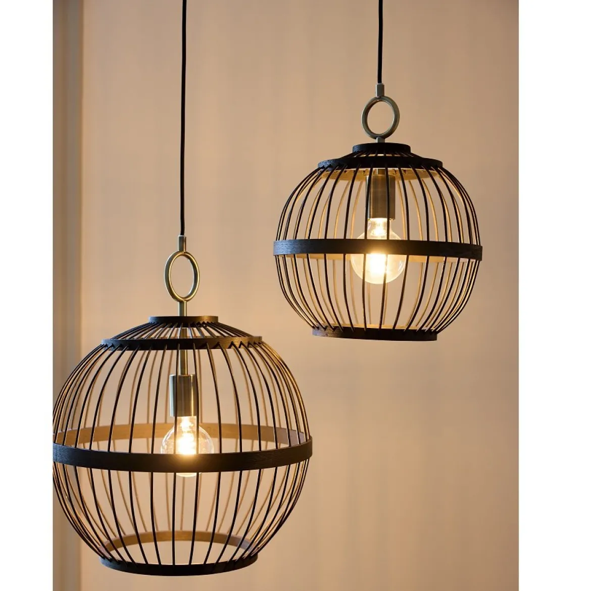 Halo Design 746750 Pendelleuchte Stockholm Nordic Edition 40cm Schwarz
