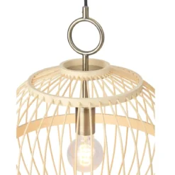 Halo Design 746774 Pendelleuchte Stockholm Nordic Edition 50cm Natur