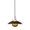 Halo Design 749034 Pendelleuchte Stepp Schwarz antik messing 24cm 2700K