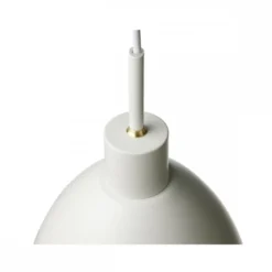 Halo Design 747320 Rock Pendelleuchte Weiß mit Messing 20cm