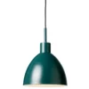 Halo Design 747344 Rock Pendelleuchte Grün mit Messing 20cm