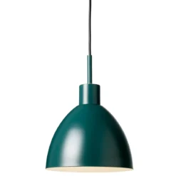 Halo Design 747344 Rock Pendelleuchte Grün mit Messing 20cm