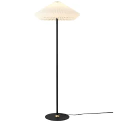 Halo Design 745043 Stehleuchte Paris schwarz weiß E27