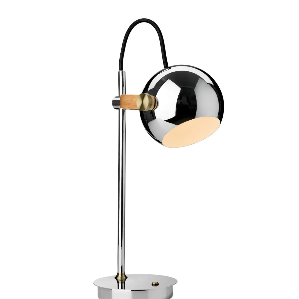 Halo Design 749591 Tischleuchte DC Portable Chrome