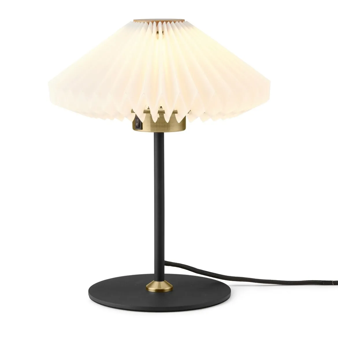 Halo Design 744985 Tischleuchte Paris schwarz weiß G9