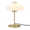 Halo Design 744992 Tischleuchte Paris antikes messing weiß G9