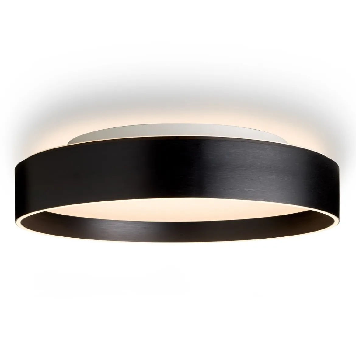 Halo Design 746422 Universal 3 Lite LED Deckenleuchte 2700K 50cm schwarz 3 Step Dim