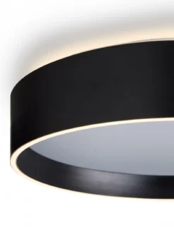 Halo Design 746422 Universal 3 Lite LED Deckenleuchte 2700K 50cm schwarz 3 Step Dim