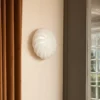 Halo Design 739547 Wand- & Deckenleuchte Twist opal antikes messing 35cm
