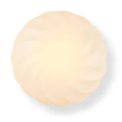 Halo Design 739547 Wand- & Deckenleuchte Twist opal antikes messing 35cm