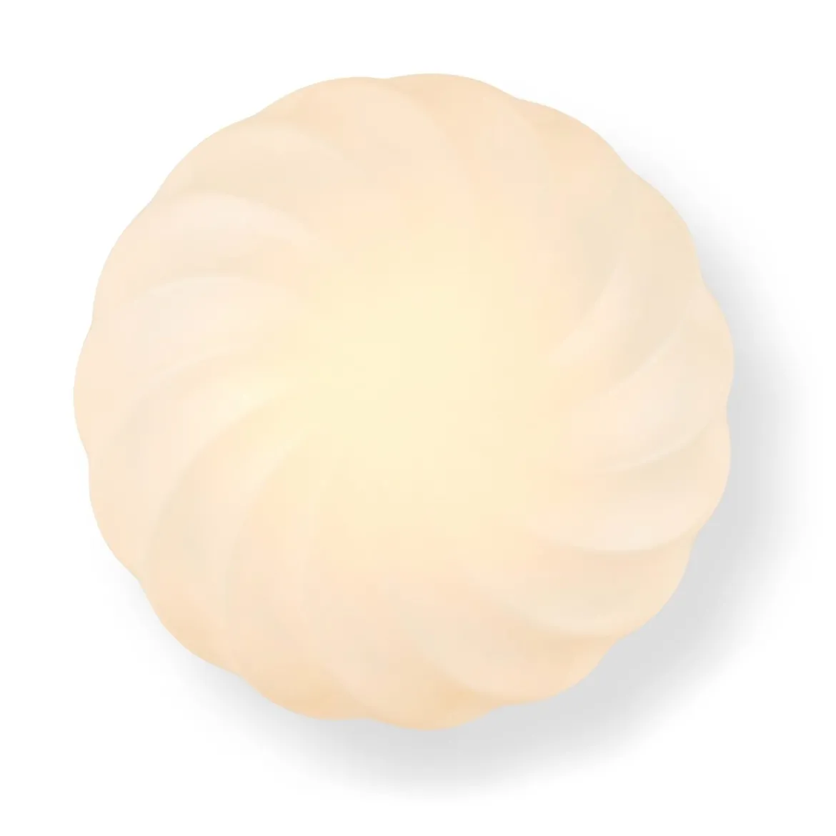 Halo Design 739547 Wand- & Deckenleuchte Twist opal antikes messing 35cm
