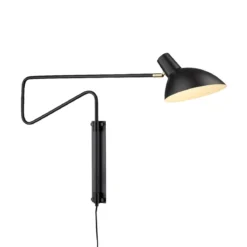 Halo Design 742745 Wandleuchte Metropole Deluxe medium schwarz