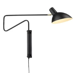 Halo Design 739295 Wandleuchte Metropole Deluxe large schwarz