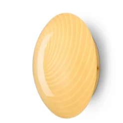Halo Design 748693 Wand-und Deckenleuchte Candy 30cm Cream Messing