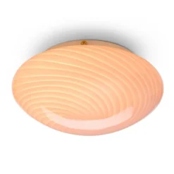 Halo Design 748709 Wand-und Deckenleuchte Candy 30cm Rosé Messing