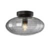 Halo Design 743933 Wand- und Deckenleuchte Mesh 28cm smoke