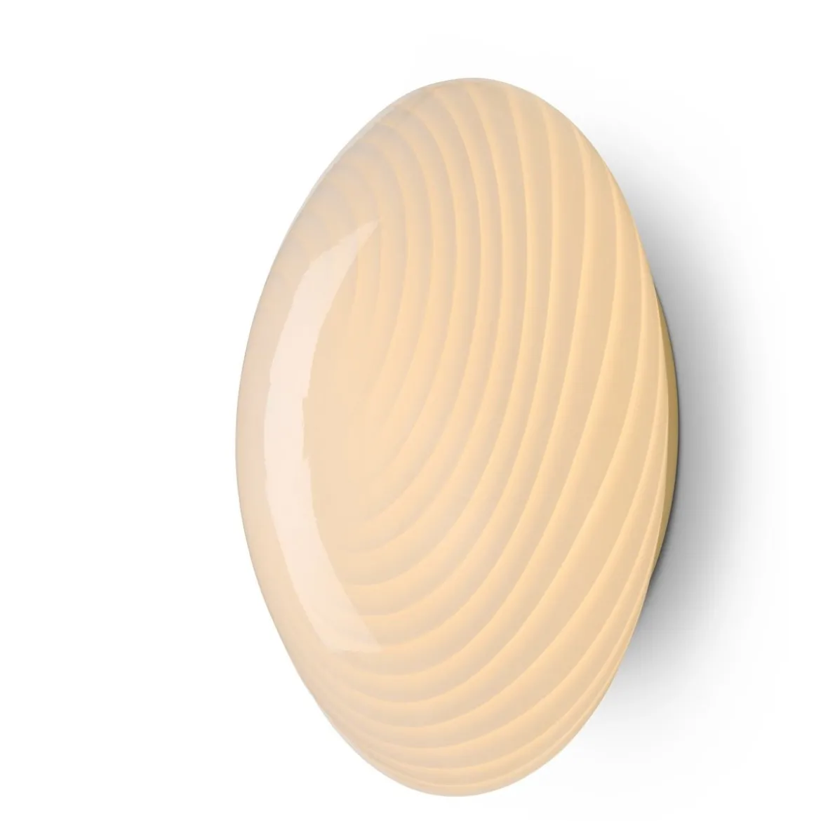 Halo Design 748679 Wand-und Deckenleuchte Candy 30cm Opal Messing
