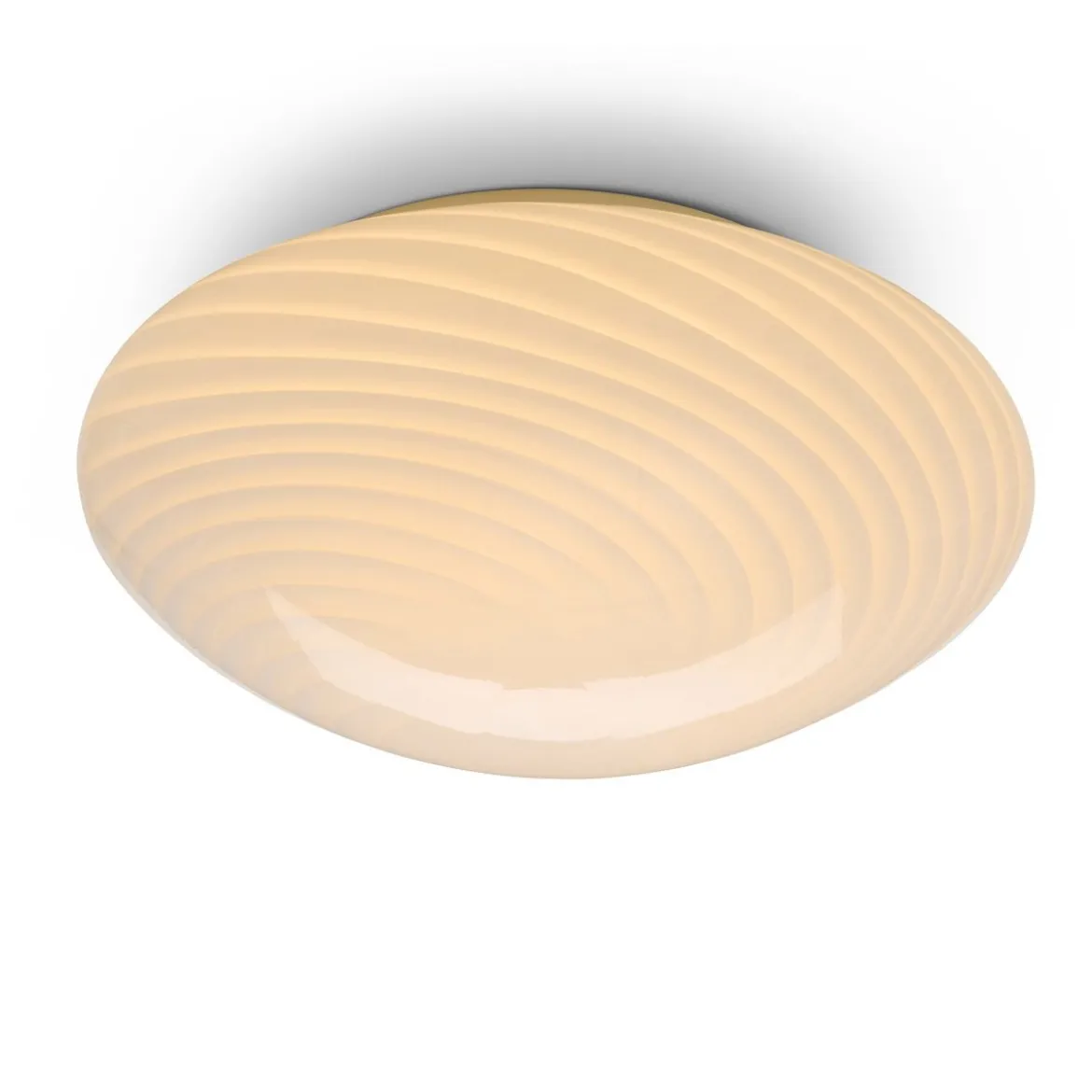 Halo Design 748679 Wand-und Deckenleuchte Candy 30cm Opal Messing
