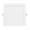 Heitronic 501384 LED Einbauleuchte Le Mans eckig weiß 220x220x32mm 1950lm