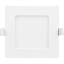Heitronic 501380 LED Einbauleuchte Le Mans eckig weiss 115x115x32mm