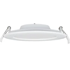 Heitronic 501378 LED Einbauleuchte Le Mans rund weiss 240x32 mm