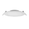 Heitronic 501379 LED Einbauleuchte Le Mans rund weiss 240x32 mm