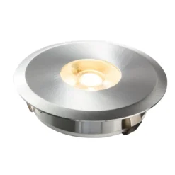 Heitronic 23374 LED Einbaustrahler Austin rund starr Aluminium