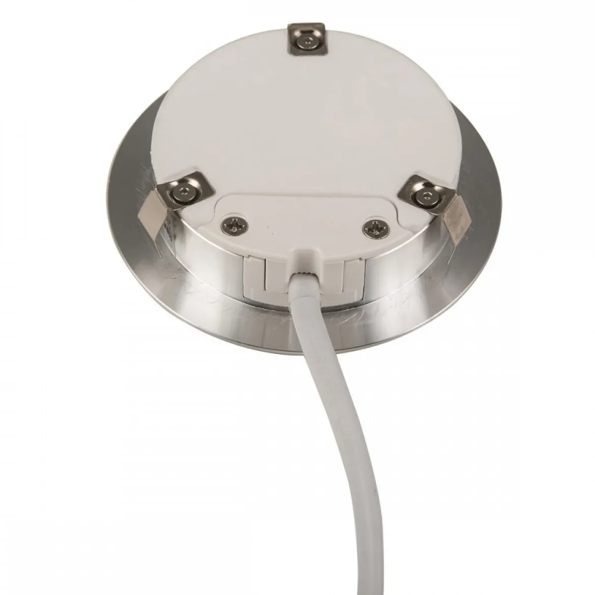 Heitronic 23374 LED Einbaustrahler Austin rund starr Aluminium