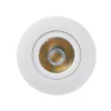 Heitronic 500947 LED Einbaustrahler DL8002 kreisförmig schwenkbar 38° weiss