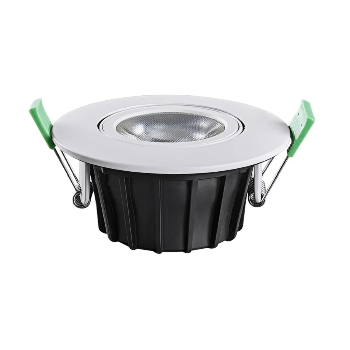 Heitronic 500947 LED Einbaustrahler DL8002 kreisförmig schwenkbar 38° weiss