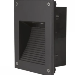 Heitronic 35288 LED Wandeinbauleuchte Dora 195x165mm anthrazit 3000K