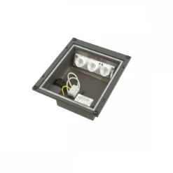 Heitronic 35288 LED Wandeinbauleuchte Dora 195x165mm anthrazit 3000K