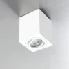 Heitronic Nr. 500738-HE Aufbauleuchte ADL8001 Eckig schwenkbar weiß GU10