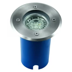 Heitronic Nr. 36850-HE Bodeneinbaustrahler Potsdam Rund edelstahl GU10 IP67