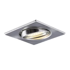 Heitronic Nr. 23554-HE Einbaustrahler DL6802 Eckig edelstahl