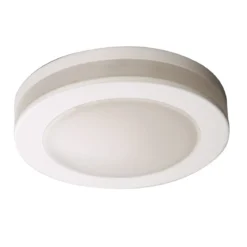 Heitronic Nr. 27776-HE LED Einbaustrahler mit Lichtkranz Aurora 60 weiß 3000K